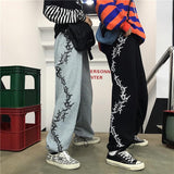 Rose Thorn Drawstring Trousers