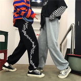 Rose Thorn Drawstring Trousers