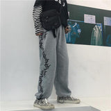 Rose Thorn Drawstring Trousers
