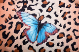 Leopard Bufferfly Mini Dress