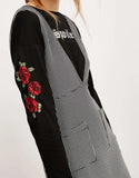 "Spoiler" Rose Long Sleeve Top