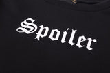 "Spoiler" Rose Long Sleeve Top