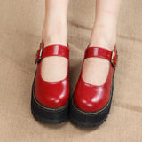 Mary Jane Platforms Shoes