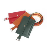 Minimal Leather Belt Bag