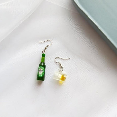 Mini Beer Earrings