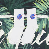 NASA Embroidered Space Socks