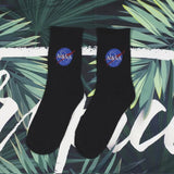 NASA Embroidered Space Socks