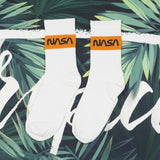 NASA Embroidered Space Socks