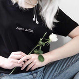 "Broke Artist" Tee