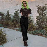 High Waisted Skater Pants
