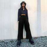High Waisted Skater Pants