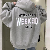 "Weekend Life" Oversized Hoodie