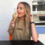 "Angel" Embroidered Tee