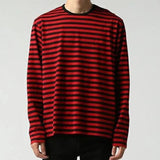 E-boy Striped Long Sleeve Tee