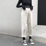 High Waist Cropped Jeans