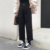 High Waist Cropped Jeans
