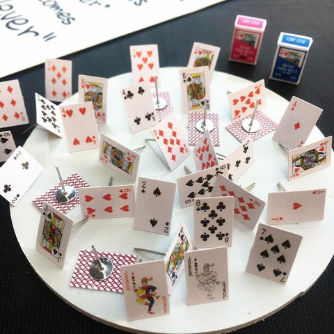 Poker Cards Earrings