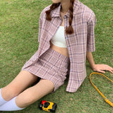 Clueless Plaid Two Piece