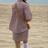 Clueless Plaid Two Piece