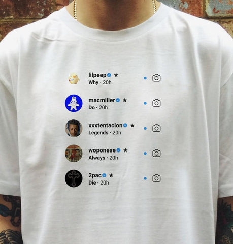 "Why Do All Legends Always Die" Tee