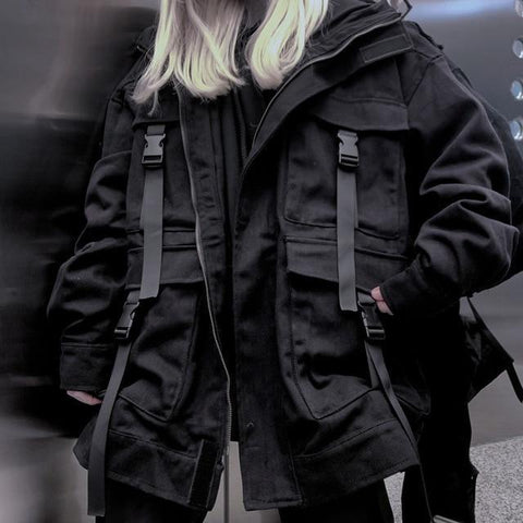 Oversized Cargo Coat