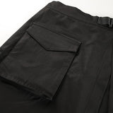 Split Cargo Mini Skirt