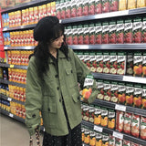 Oversized Cargo Pocket Jacket
