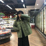Oversized Cargo Pocket Jacket