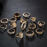 15 Piece Virgin Mary Ring Set