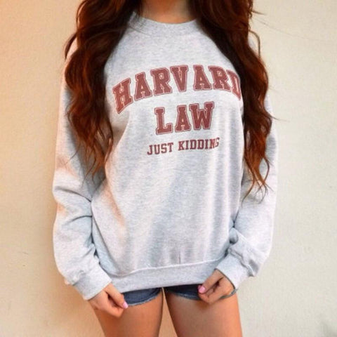"Harvard Law" Sweatshirt