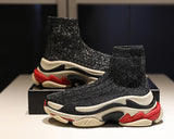Triple S Sock Platform Sneakers