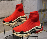 Triple S Sock Platform Sneakers