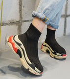 Triple S Sock Platform Sneakers