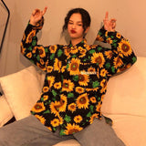 Sunflower Button Up Shirt