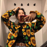 Sunflower Button Up Shirt