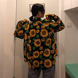 Sunflower Button Up Shirt