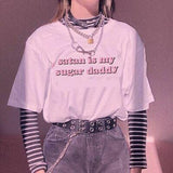 "Satan Is My Sugar Daddy" Tee