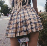 Harajuku Plaid Mini Skirt