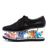 Transparent Platform Shoes (Customizable)