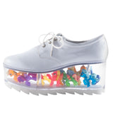 Transparent Platform Shoes (Customizable)