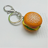 Simulation Hamburger Key Chain