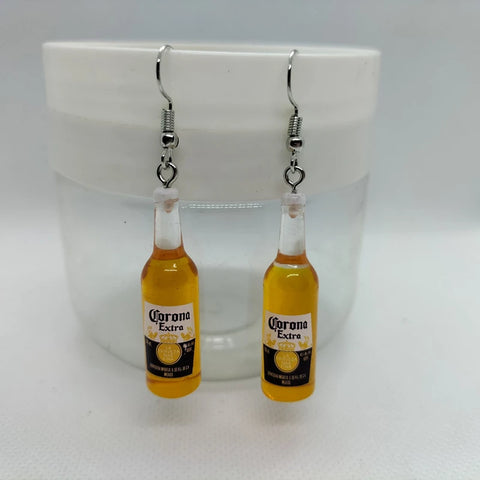 Corona Beer Earrings