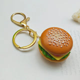 Simulation Hamburger Key Chain