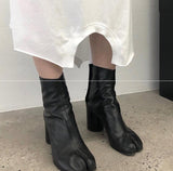Tabi Split-toe Women Heeled Boots