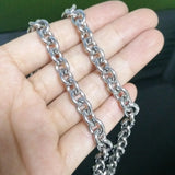 7"-40" Stainless Steel O Link Chain