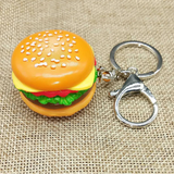 Simulation Hamburger Key Chain