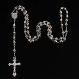 6MM Vermeil Gold Bead Rosary Necklace