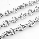 7"-40" Stainless Steel O Link Chain