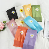 Embroidered Daisy Cami Tops
