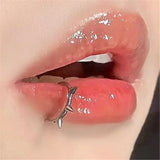 Stainless Steel Fake Lip Ring